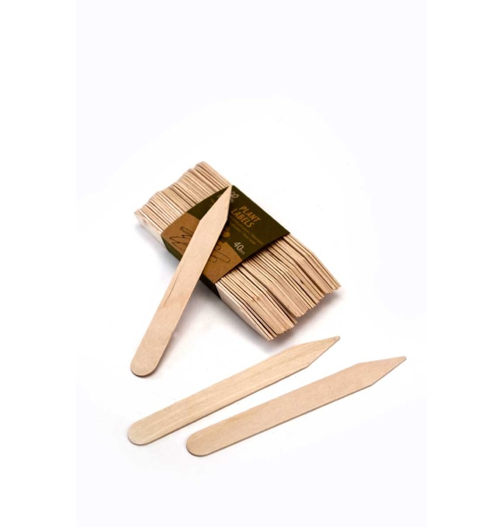 Étiquetttes bois à planter